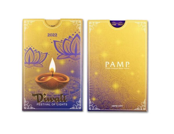 Pamp Suisse, 2022 Diwali Festival of Lights, 5 Gram Gold Bar - Image 5