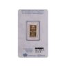 Pamp Suisse, Statue of Liberty 2.5 Gram Gold Bar in Assay - Image 2