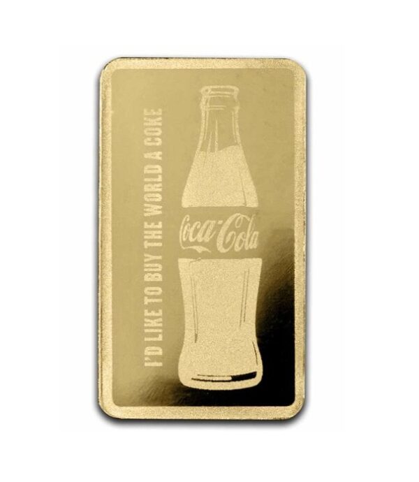 1/2 gram Gold Bar in TEP - Coca-Cola® - Image 3