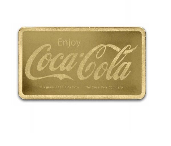 1/2 gram Gold Bar in TEP - Coca-Cola® - Image 4