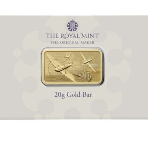 Royal Mint, WWII Battle of Britain 20g Gold Bullion Minted Bar (ETA end of June)