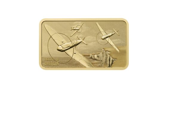 Royal Mint, WWII Battle of Britain 20g Gold Bullion Minted Bar (ETA end of June) - Image 3