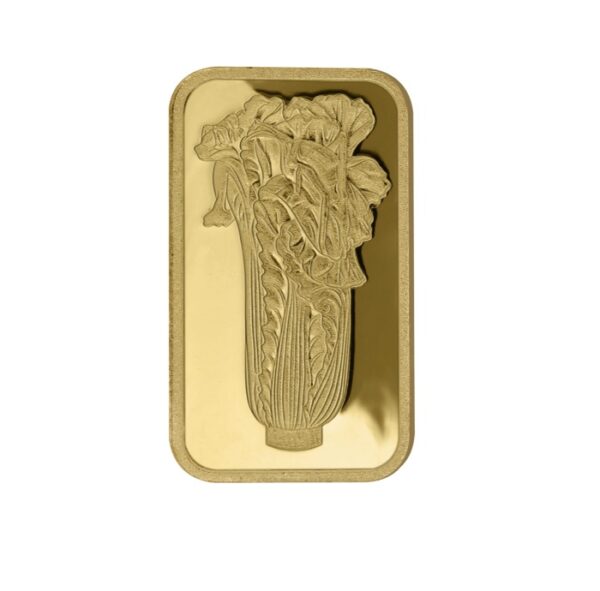 NPM 100th Anniversary Jadeite Cabbage 1 Gram Gold Bar (ETA end June) - Image 4