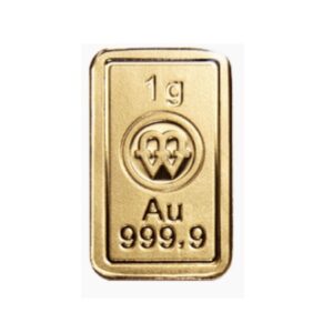Mint of Poland, 1 Gram Gold Bar in Assay (ETA June)