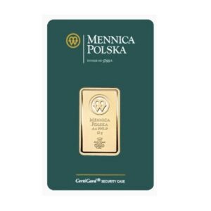 Mint of Poland, 10 Gram Gold Bar in Assay (ETA June)