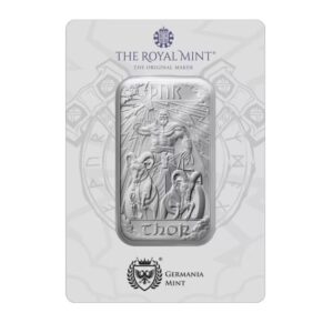 2025 1oz Great Britain Norse Gods - Thor .9999 Silver Bar In Card (ETA end June)