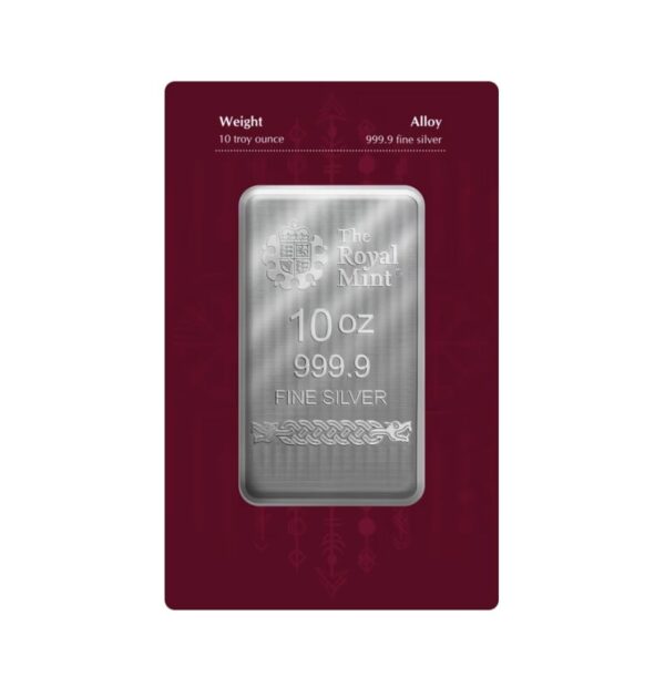 2025 10oz Great Britain Norse Gods - Thor .9999 Silver Bar In Card (ETA end of June) - Image 2