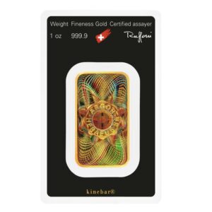 Argor Heraeus .9999 1 oz Gold Kine Bar