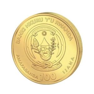 Rwanda 2026 Lunar Ounce 1/12 oz Gold Coin in Capsule
