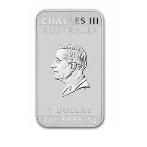 Perth Mint, 2025 Australia 1 oz Silver Dragon Rectangular Coin BU