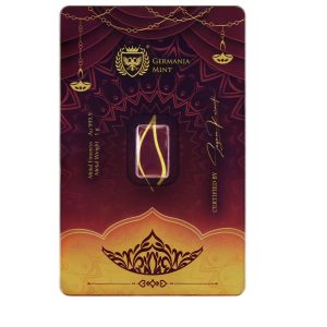 Germania Mint 1 Gram Gold Minted Bar - Diwali