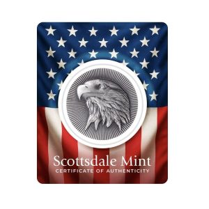 Scottsdale Eagle Stacker® 1 oz Silver Antique Round