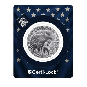 Scottsdale Eagle Stacker® 1 oz Silver Antique Round