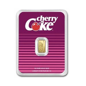 1 gram Gold Bar in TEP - Coca-Cola® Cherry Coke