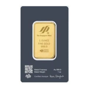 Lion Bullion 1 oz Gold Bar in Assay