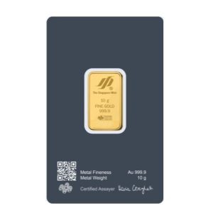 Lion Bullion 10 Gram Gold Bar in Assay