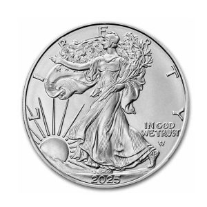 2025 1 oz American Silver Eagle Coin BU