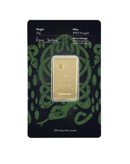 Royal Mint, Loki 20 Gram Gold Minted Bar - Image 2