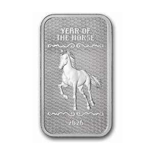 1 oz Silver Bar - 2026 APMEX Year of the Horse (Series 2)