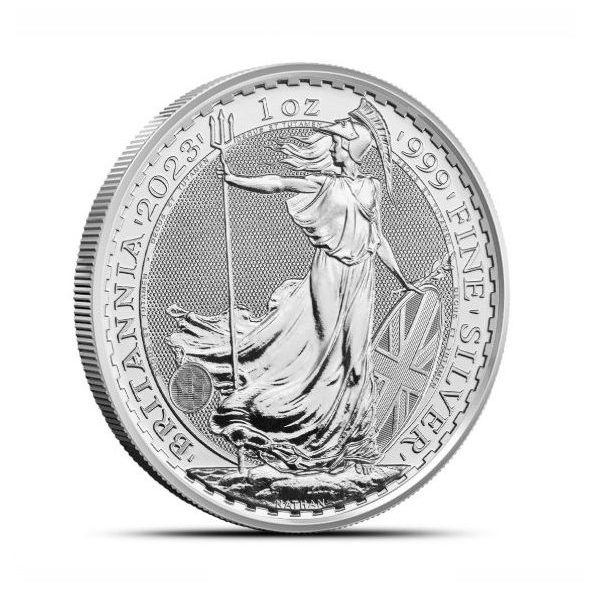 Royal Mint, 2023 Britannia 1 oz .999 Silver Coin (QEII)