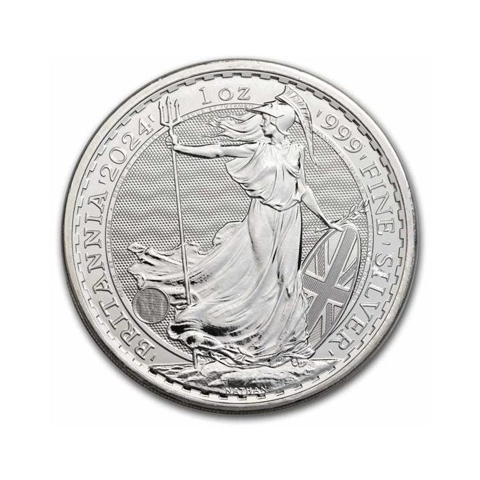 Royal Mint, 2024 Britannia 1 oz Silver Coin BU