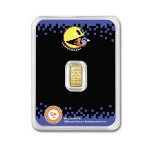 1 gram Gold Bar - PAC-MAN 45th Anniversary in TEP