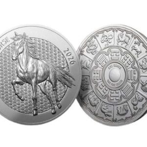 Apmex, Year of the Horse (Series II) 1 oz .999 Silver Round