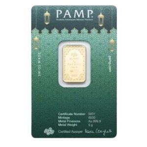 Pamp Suisse, Eid Mubarak 5 Gram Gold Bar