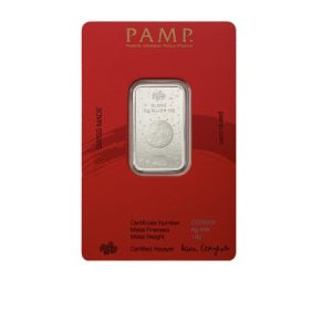 Pamp Suisse, 2026 Lunar Legends 1000 Mile Horse 10 gram Silver Proof-Like Bar in Assay Card