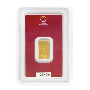 Austrian Mint, 5 Gram Gold Bar