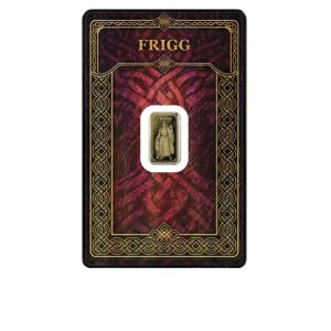 Gods of Germania - Frigg - 1/100oz Au999.9 Minted Proof Bar