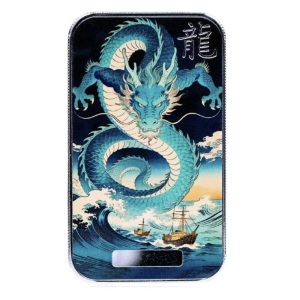 Scottsdale Mint, 2026 Cānghǎi Boundless Sea Dragon 1 oz Silver Colorized Bar