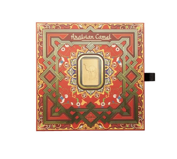 Pamp Suisse, Arabian Camel 5 Gram Gold Bar with Box and Pendant - Image 4