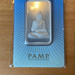 Pamp Suisse, Faith series - Buddha 1 oz .999 Silver Bar