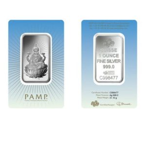 Pamp Suisse, Faith series - Lakshmi 1 oz .999 Silver Bar