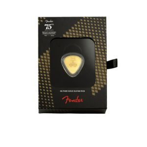 Pamp Suisse, Fender Telecaster 75th Anniversary Pick 5 Gram Gold (Ready stock)