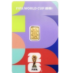 Pamp Suisse, 2026 FIFA World Cup 1 Gram 0.9999 Gold Bar