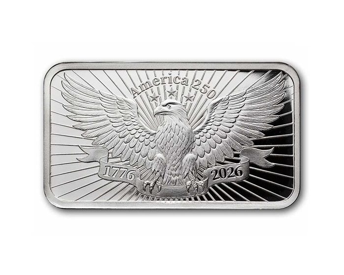 PAMP Suisse 250th Anniversary of U.S. - Heraldic Bald Eagle 1 oz Silver Bar in Assay - Image 3