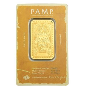 Pamp Suisse, Reflection of America Series - West Coast Kayaker 1 oz .9999 Gold Bar