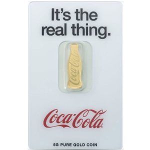 Pamp Suisse, Coca-Cola® 140 Years Anniversary 5 Gram Gold Bar