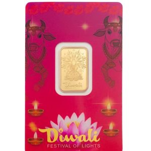 Pamp Suisse, 2026 Diwali and The Sacred Cow 5 Gram .9999 Gold Bar in Assay (Ready stock)
