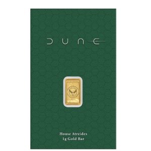 Perth Mint, 2026 Dune - House Atreides 1 Gram .9999 Gold Bar