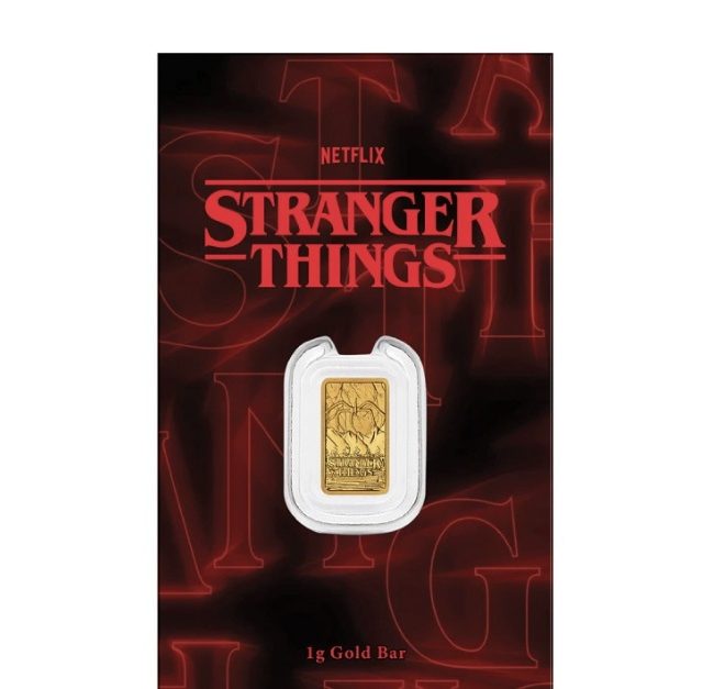 Perth Mint, 2026 Stranger Things 1 Gram .9999 Gold Bar