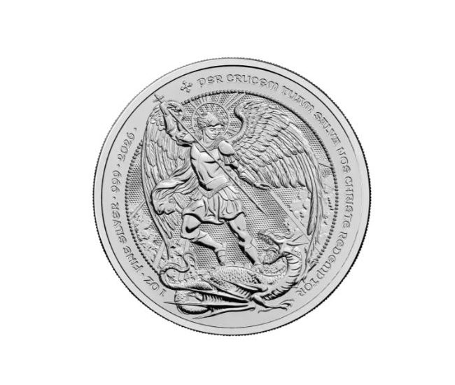 Royal Mint, 2026 The Angel 1 oz .999 Silver Coin - Image 2