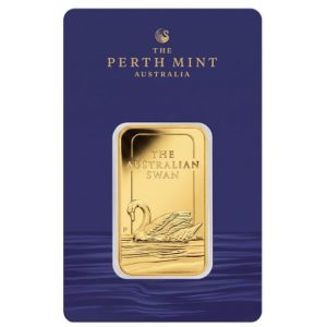 Perth Mint, 2026 Australia Swan 1 oz .9999 Gold Bar