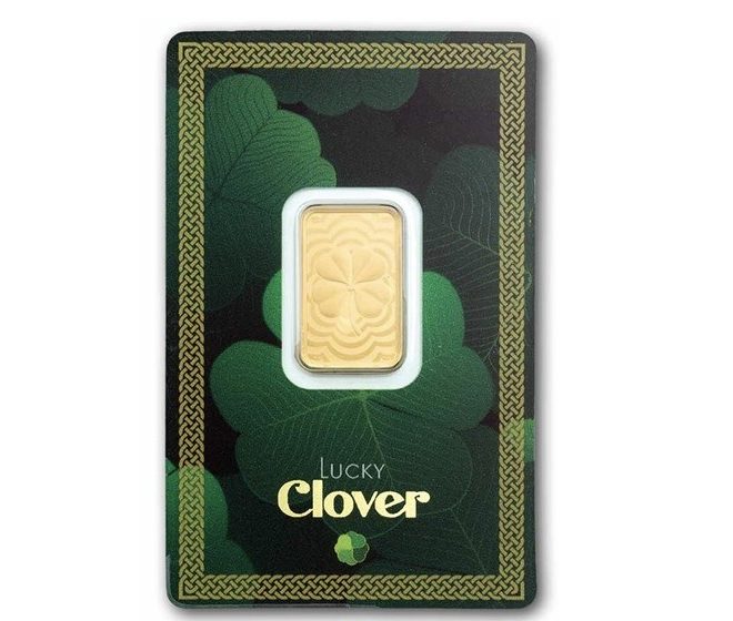 Pamp Suisse, 2026 Lucky Clover 5 Gram Gold Bar