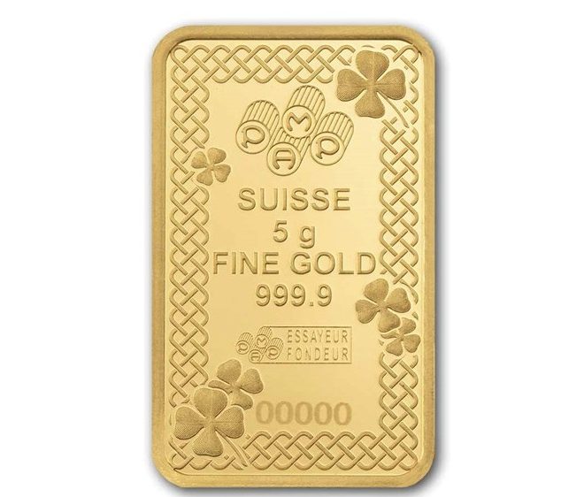 Pamp Suisse, 2026 Lucky Clover 5 Gram Gold Bar - Image 4