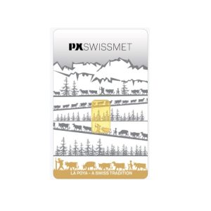 PX Prexinox, La Poya 2 Gram .9999 Gold Minted Bar