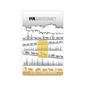 PX Prexinox, La Poya 5 Gram .9999 Gold Minted Bar