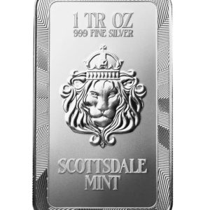 Scottsdale Mint, 1776 Bald Eagle 1 oz Silver Colorized Bar